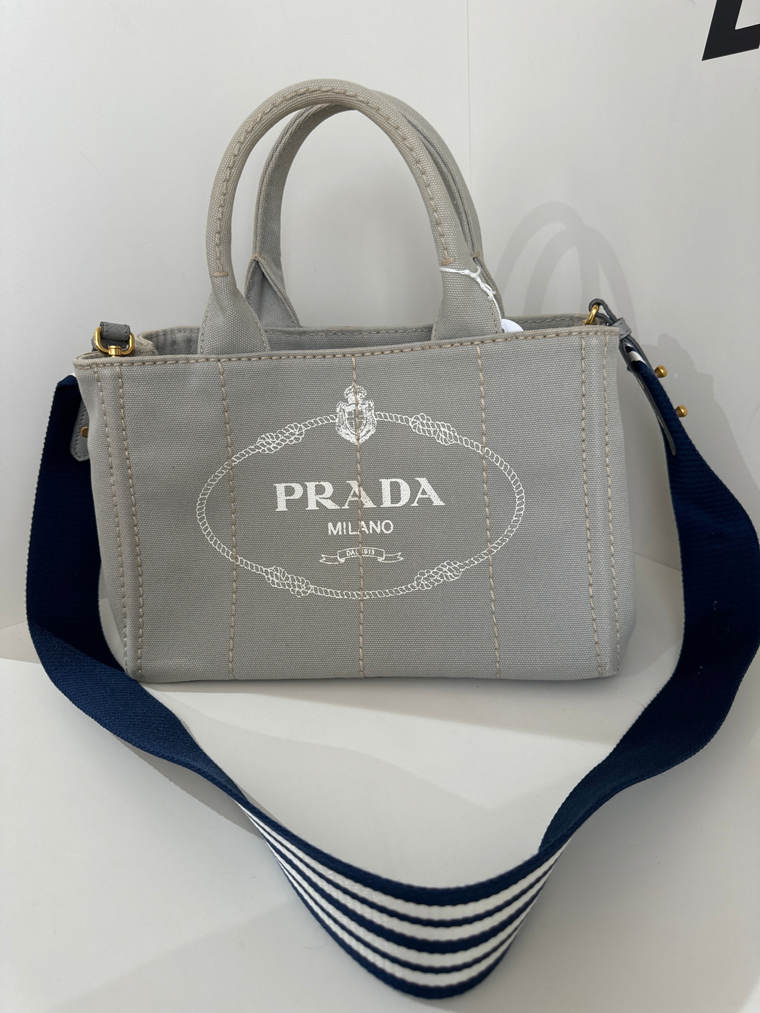 Prada Canapa Grey