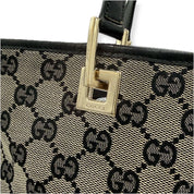 Gucci | GG Monogram Tote Bag | Canvas | Gold Hardware