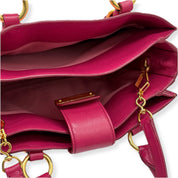 Miu Miu | Madras Satchel Crossbody Bag | Goatskin | Gold Hardware