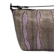 Bottega Veneta | Parme Pink Intrecciato Handbag | Snakeskin & Lambskin |Gunmetal Hardware