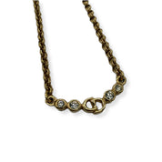 Dior | CD Necklace | Gold Hardware