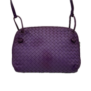 Bottega Veneta | Intrecciato Woven Crossbody Bag | Napa Leather | Gunmetal Hardware