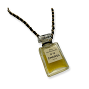 Chanel | No.19 Parfum Necklace | Gold Hardware