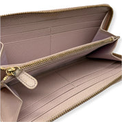 Salvatore Ferragamo | Gancini Zip Long Wallet | Leather | Gold Hardware