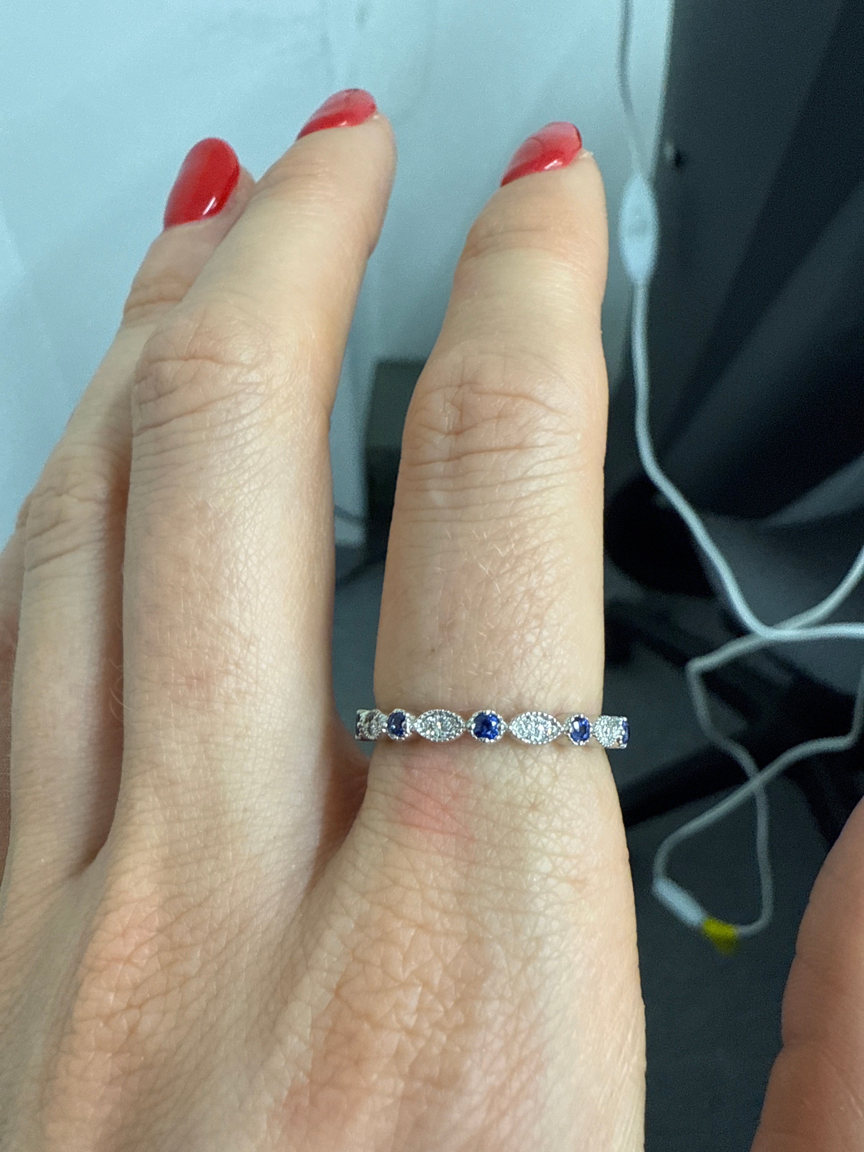 Sapphire Ring - Tracey Redden.jp