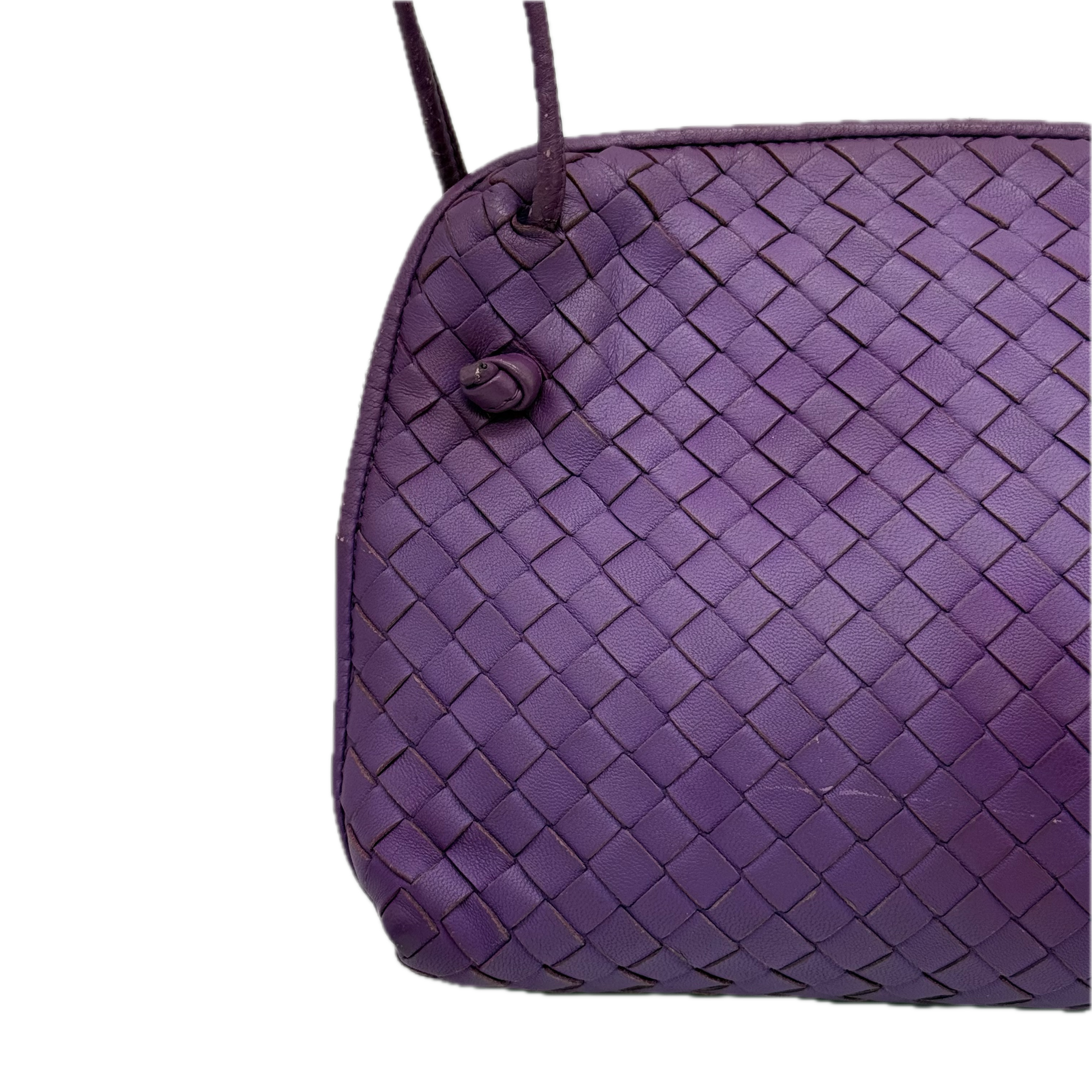 Bottega Veneta | Intrecciato Woven Crossbody Bag | Napa Leather | Gunmetal Hardware
