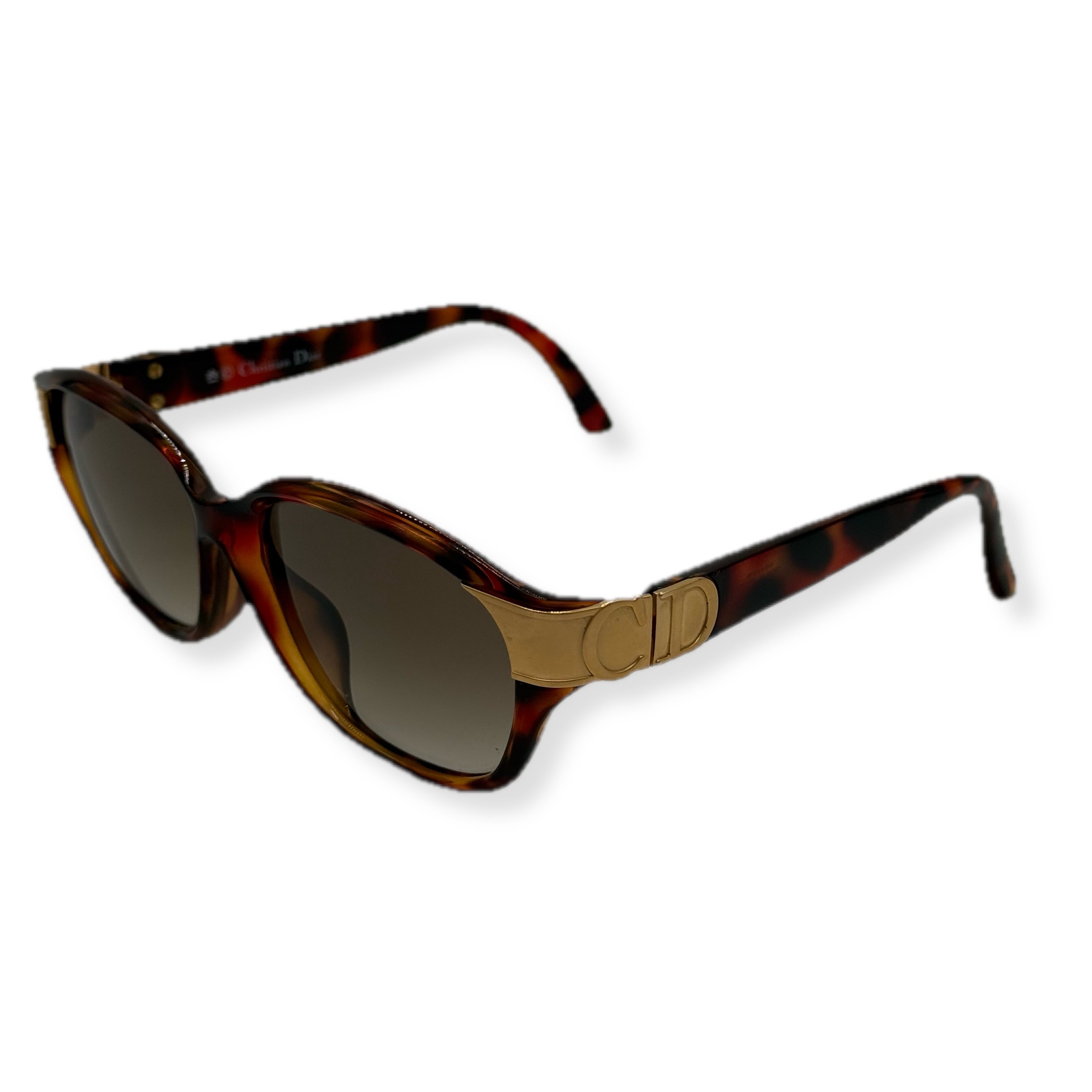 Christian Dior | Vintage Sunglasses | Gold Hardware