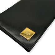 Celine | Bifold Long Wallet | Leather | Gold Hardware