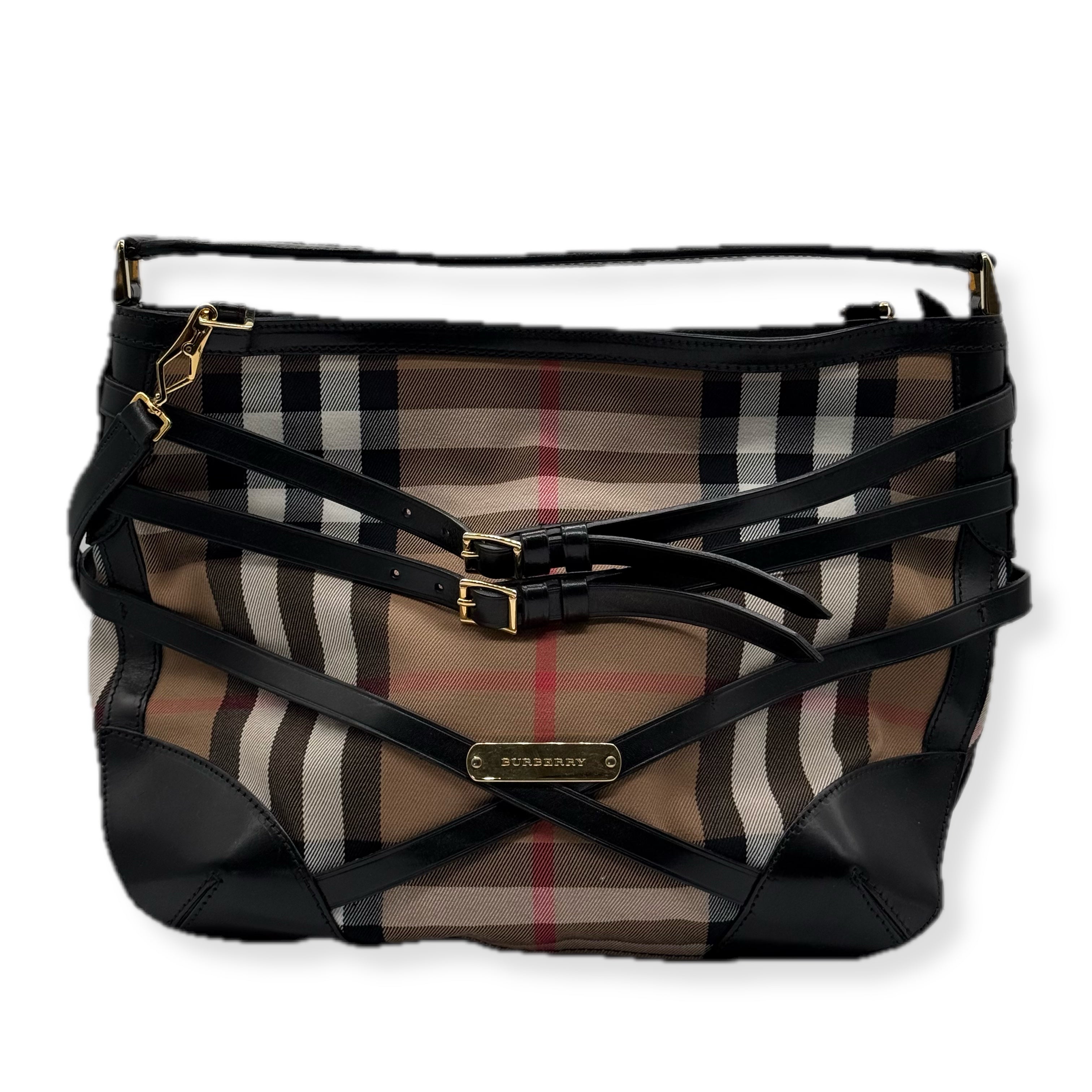 Burberry | Nova Check | Shoulder Bag | Gold Hardware