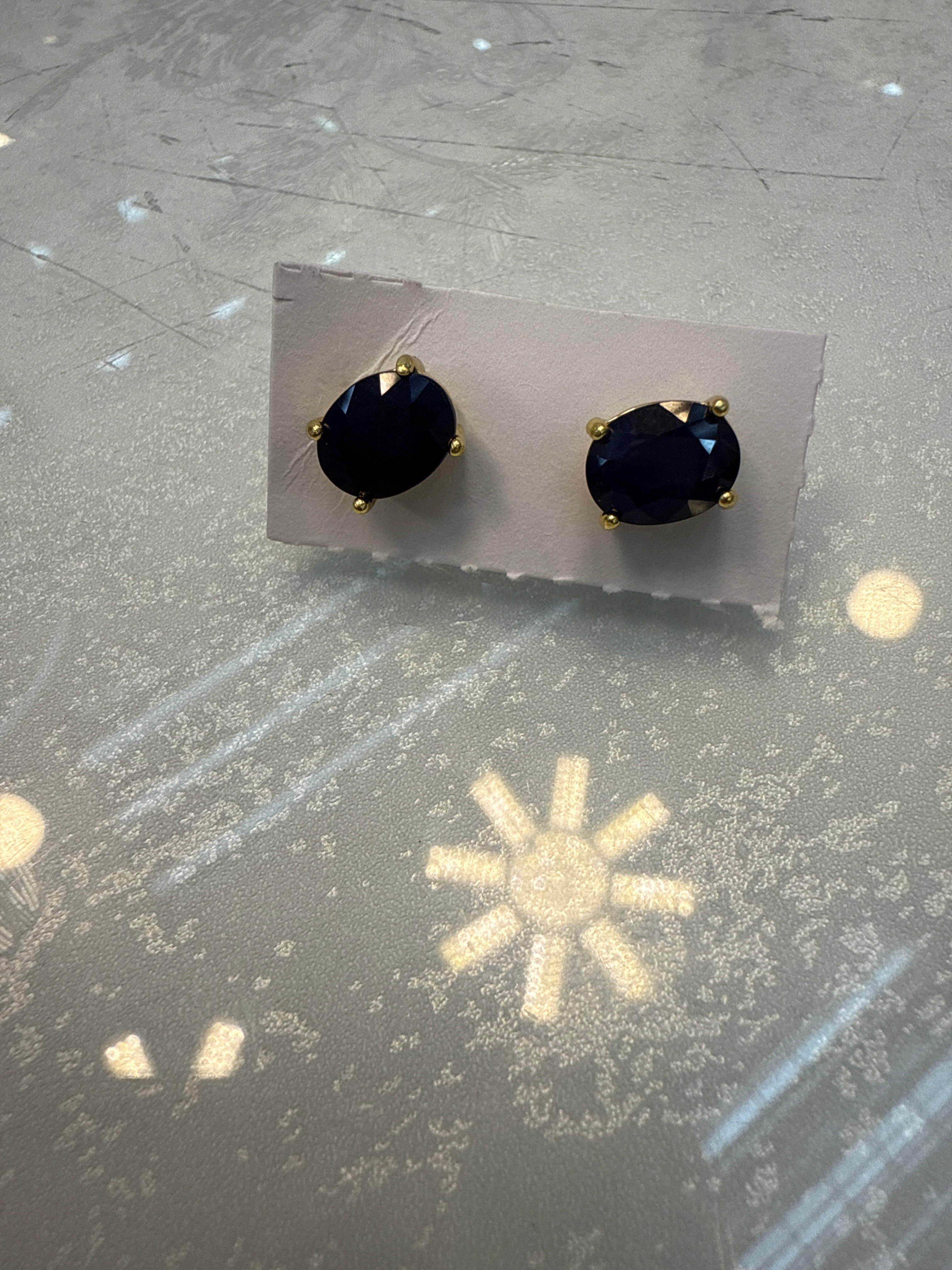 Sapphire earrings jccjudy bkk