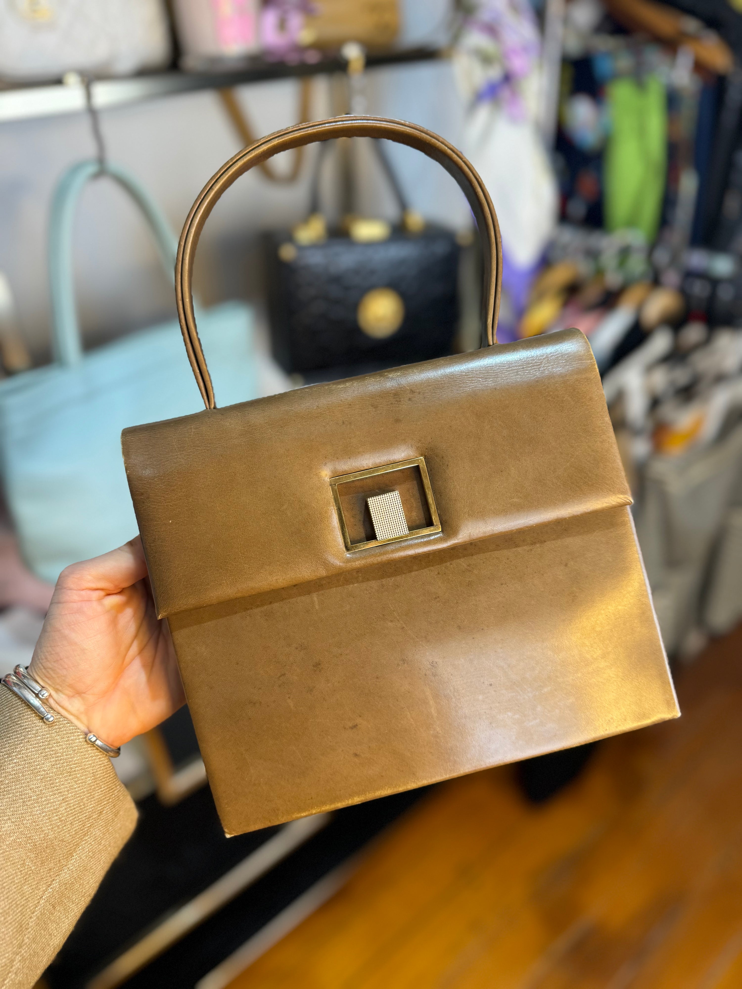 Christian Dior Top Handle Bag