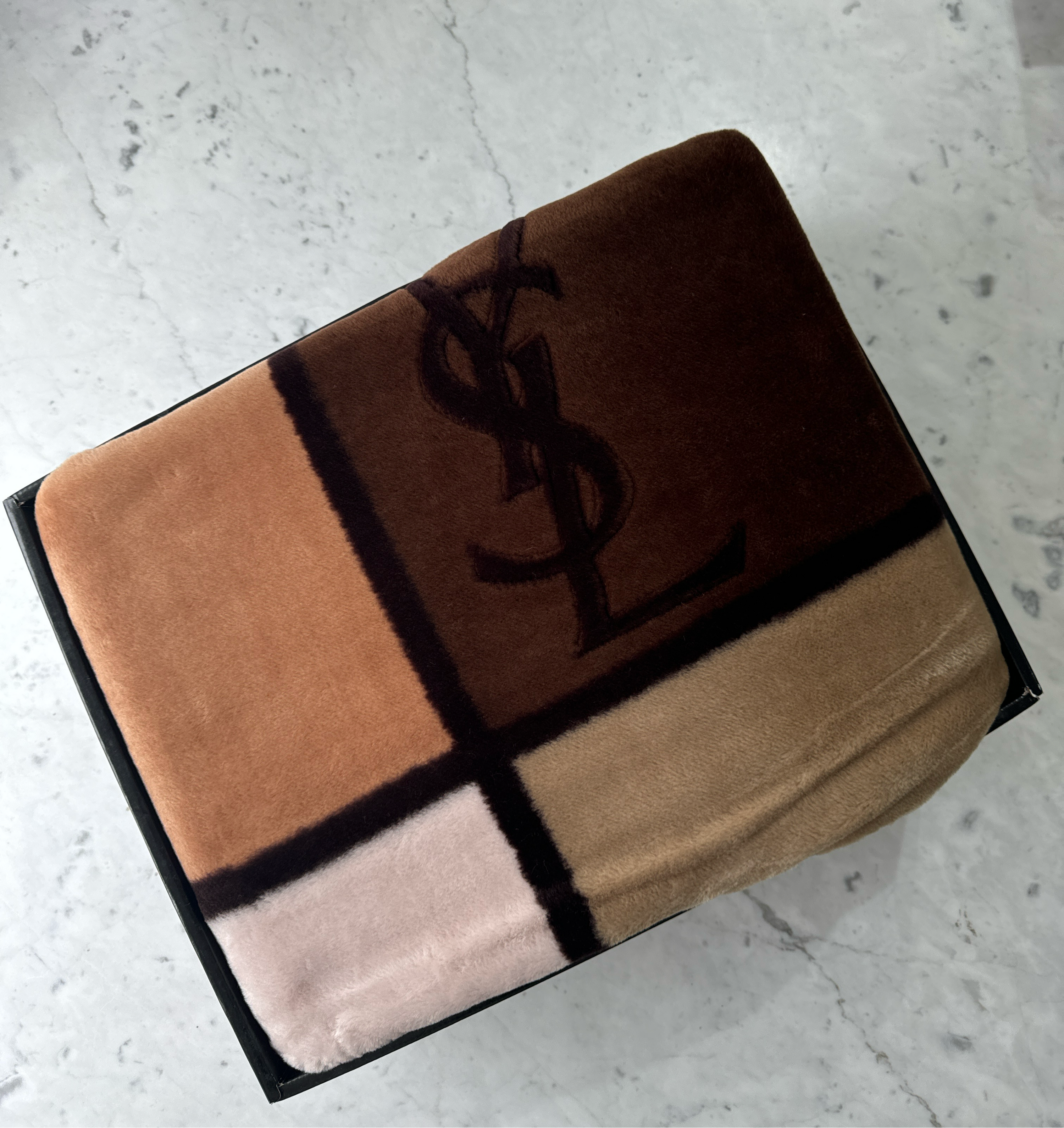 Yves Saint Laurent Pattern Blanket