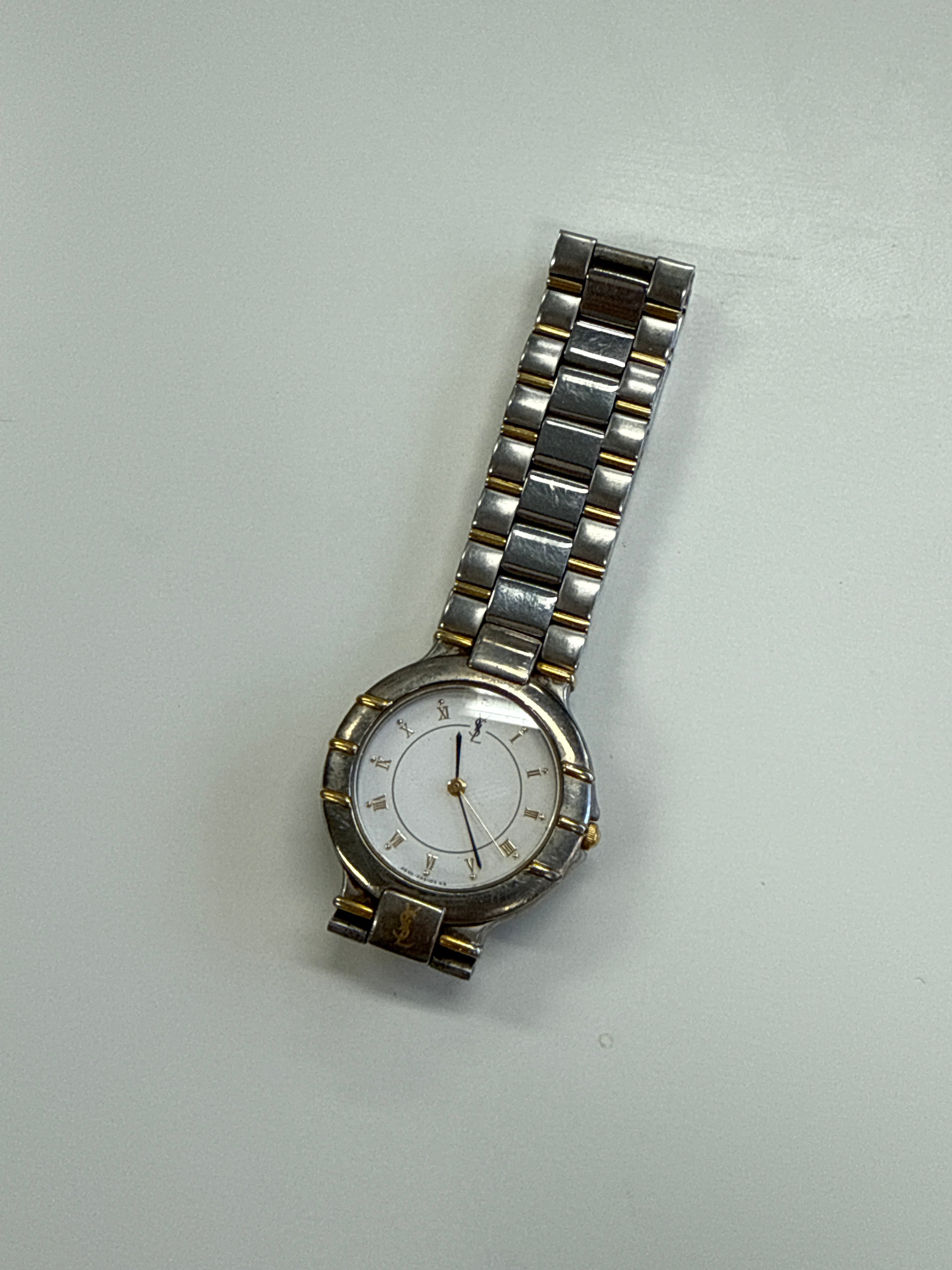 Emily_is_nientetutti YSL watch two tone JP