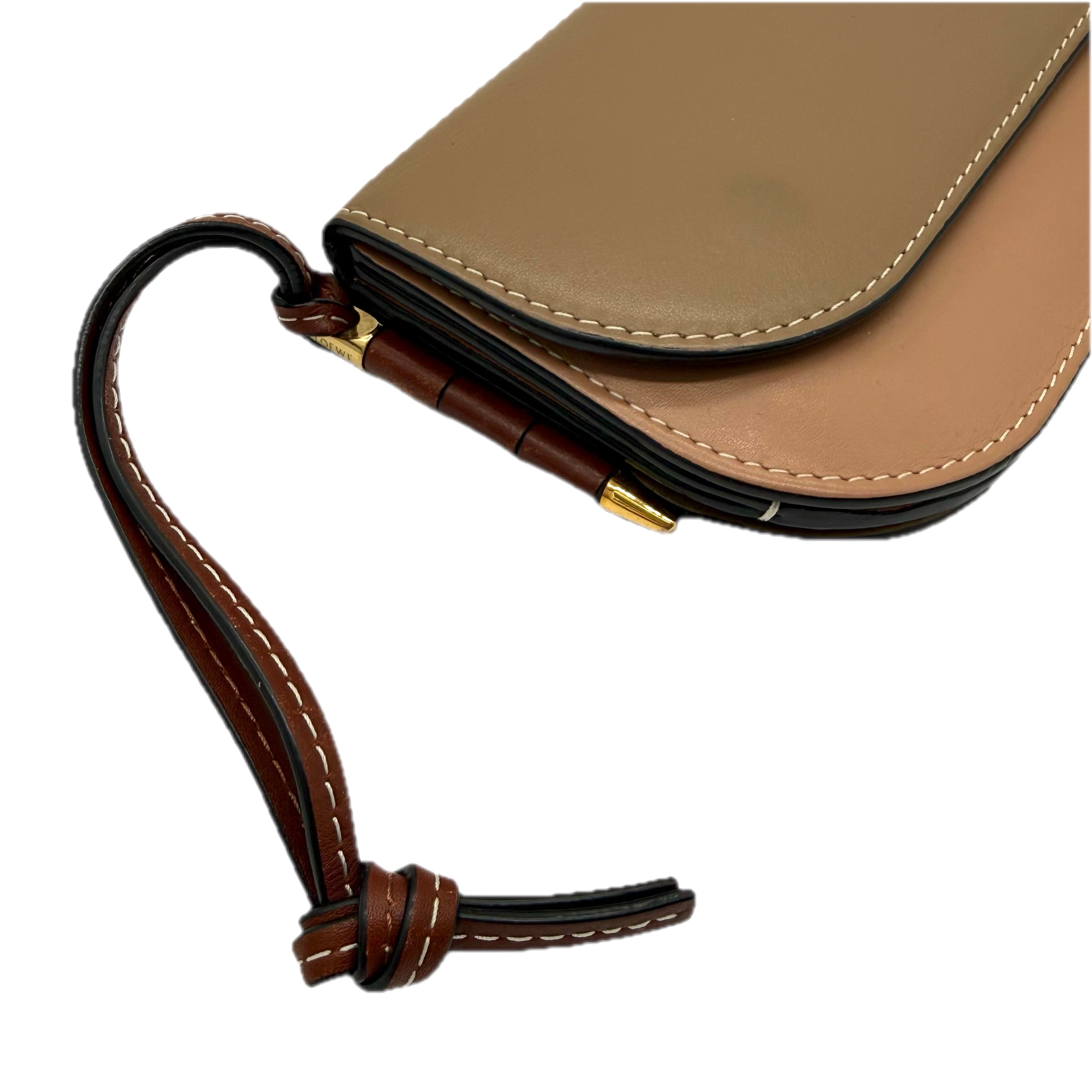 Loewe | Gate Continental Wallet | Gold Hardware