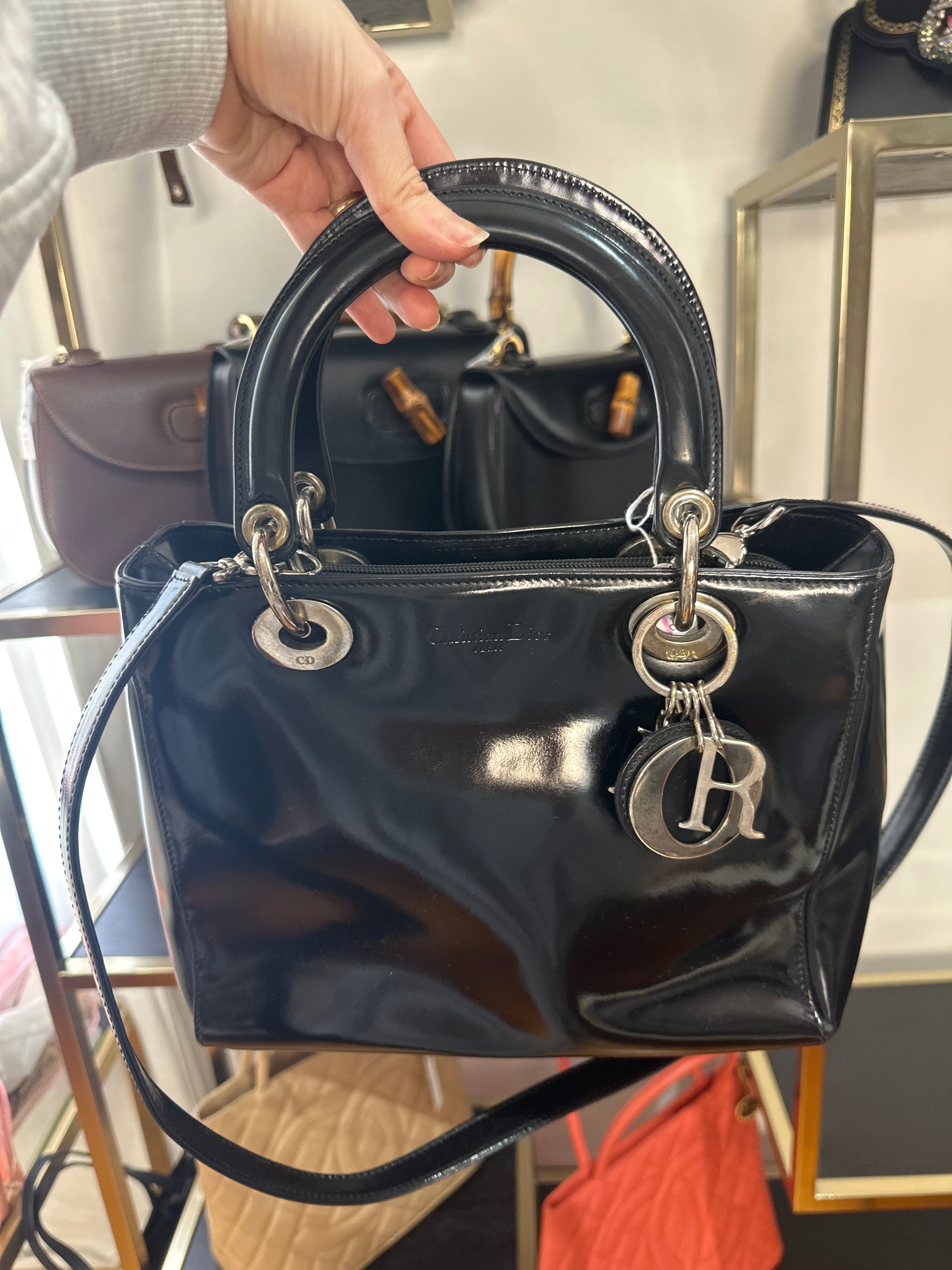 Dior Patent Bag