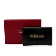 Cartier | Love Collection Trifold Wallet | Leather | Silver Hardware