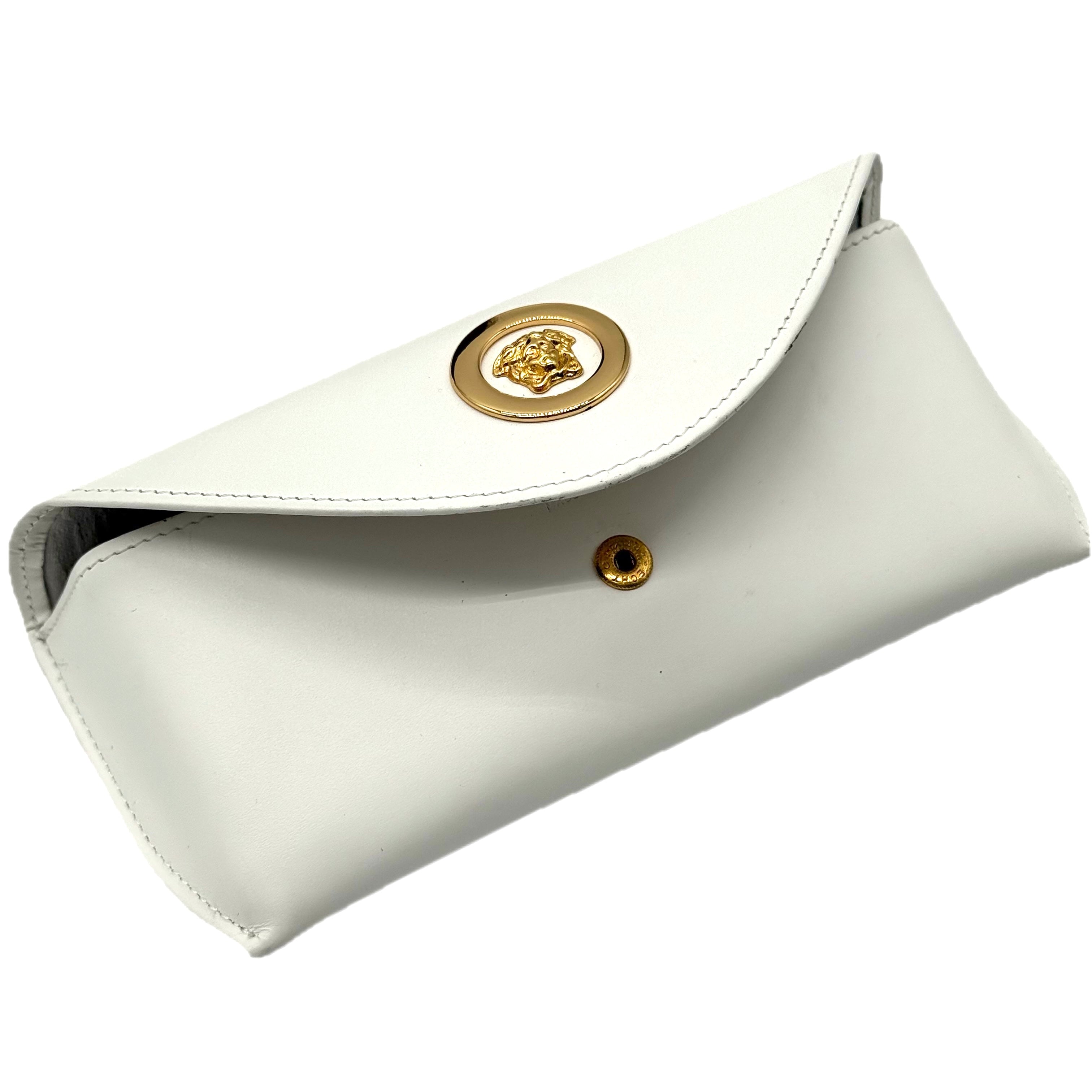 Versace | Medusa Glasses Case | Gold Hardware