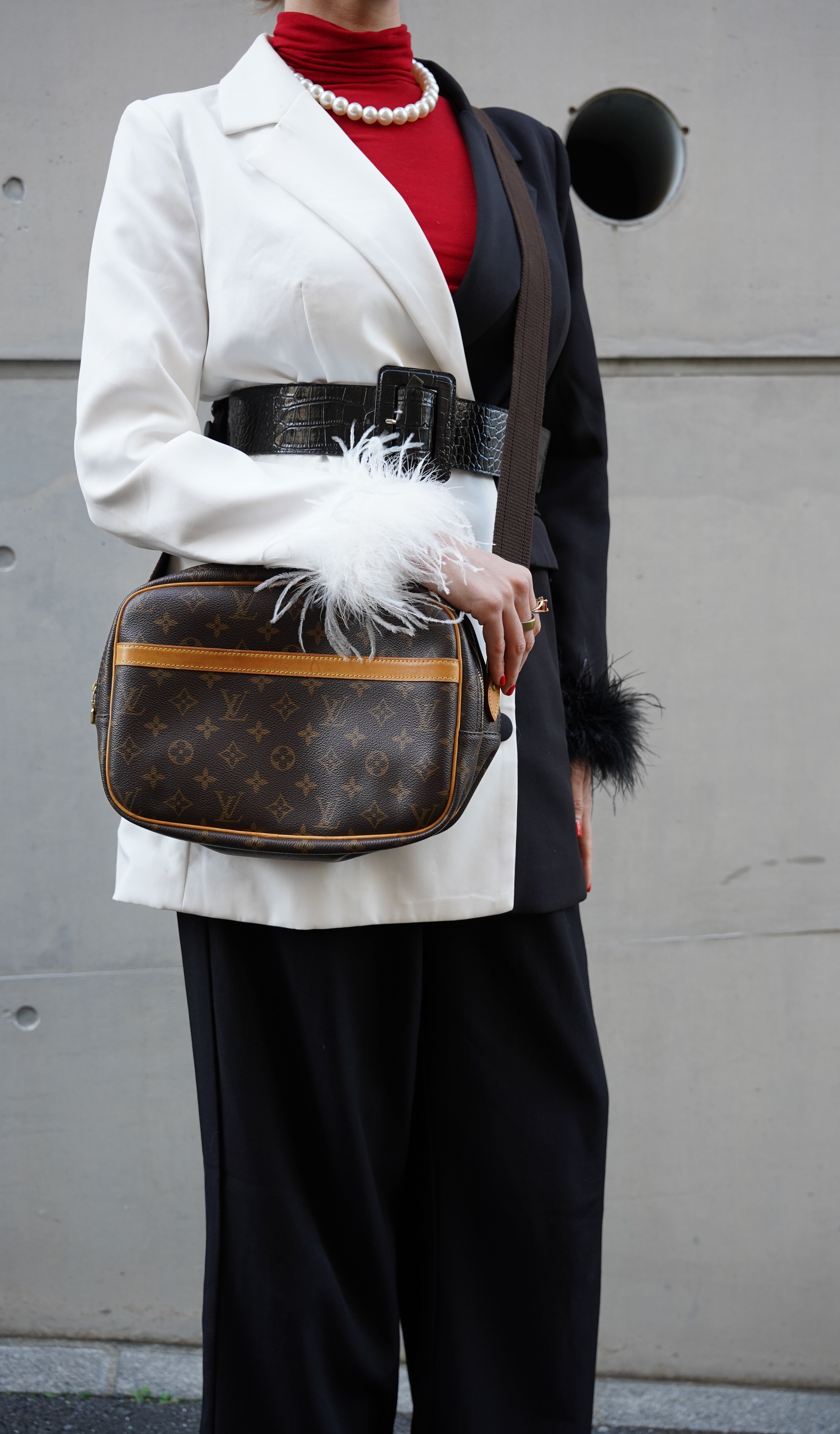 Louis Vuitton | Vintage Monogram Canvas Trouville Handbag (Excellent Condition)