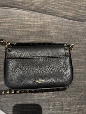 Valentino Mini Leather Garavani Rock Stud Cross Body
