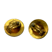 Chanel | CC Logo Clip-on Earrings | Gold Plated