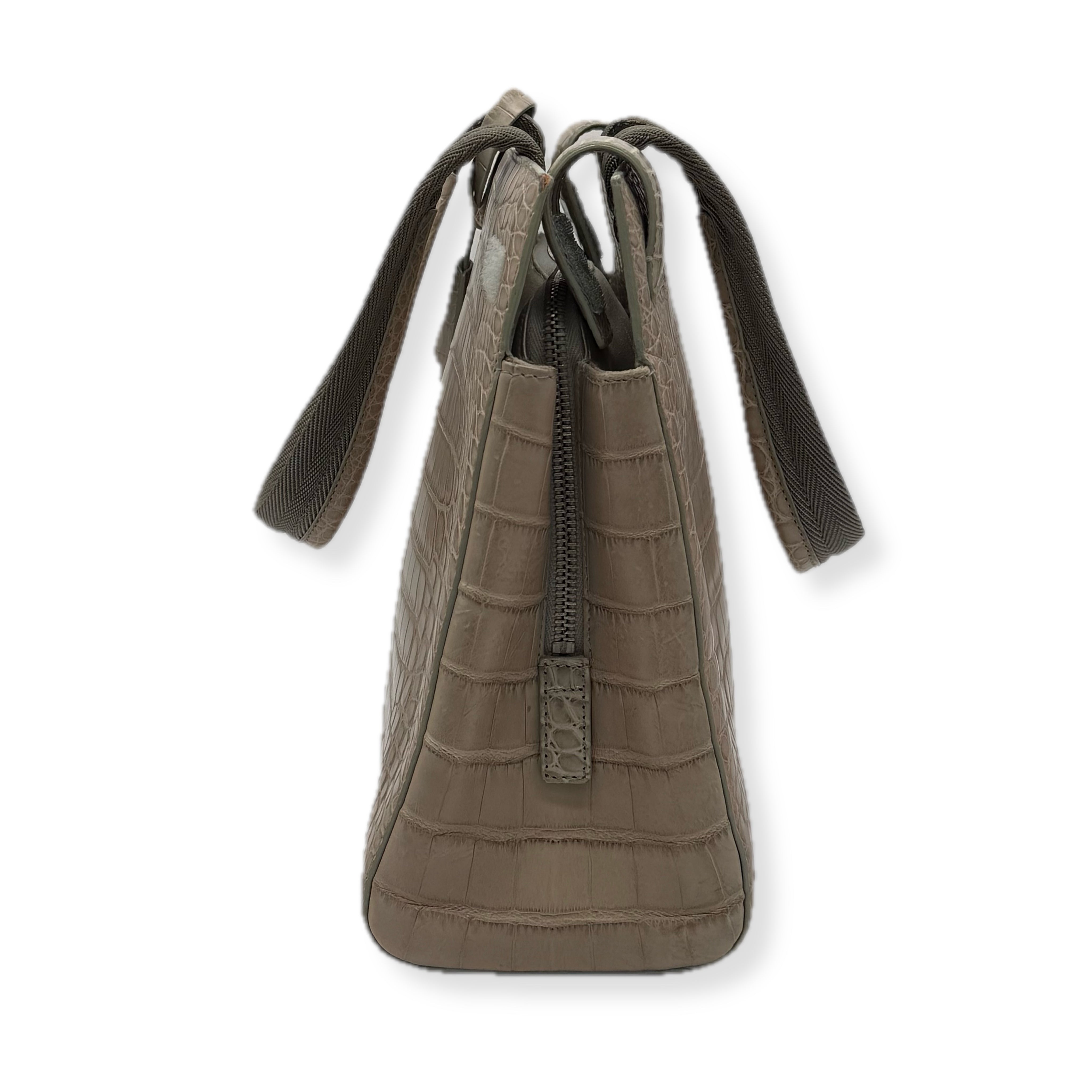Prada | Tote Bag | Croc Embossed Leather
