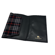 Burberry | Black Tartan Passport Holder