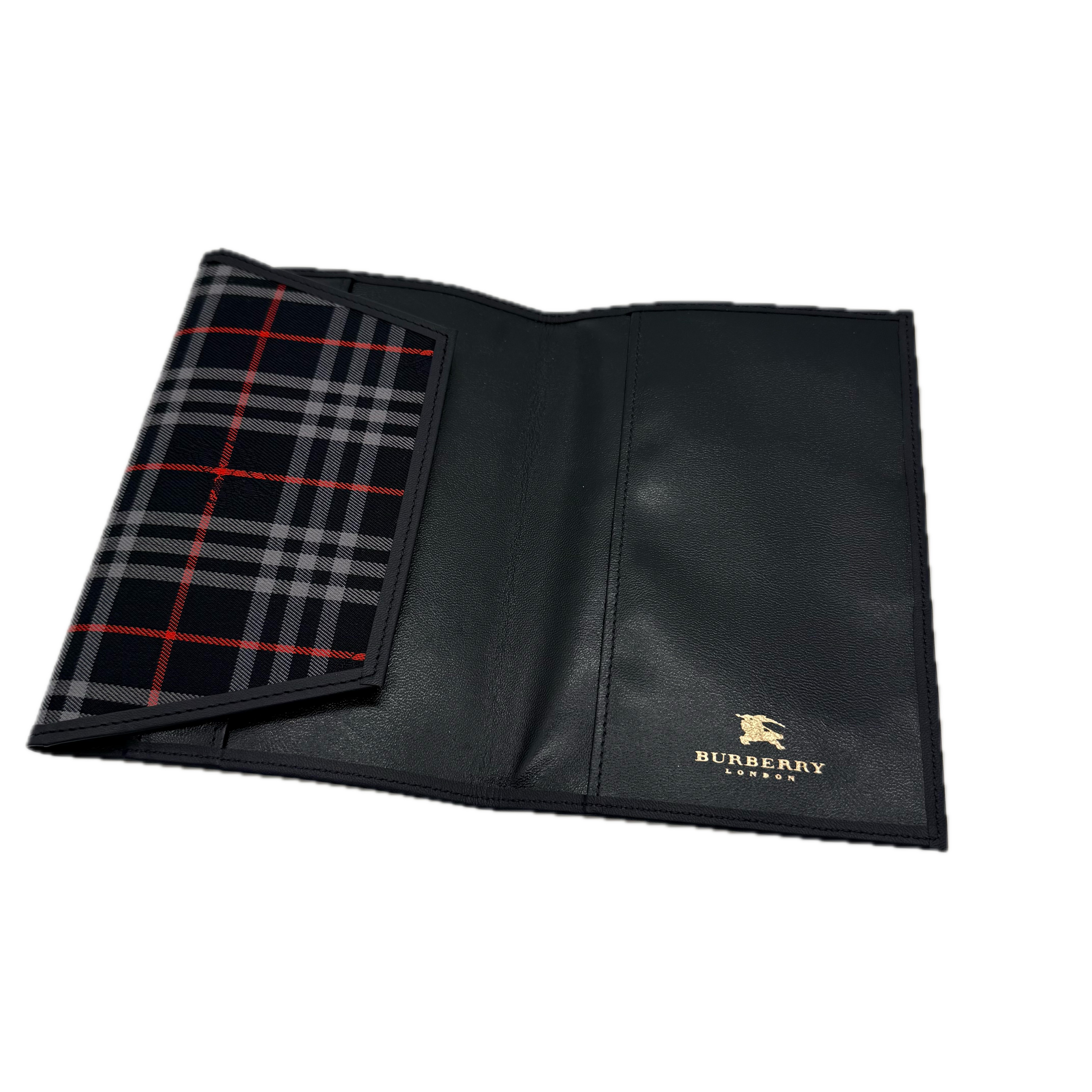Burberry | Black Tartan Passport Holder