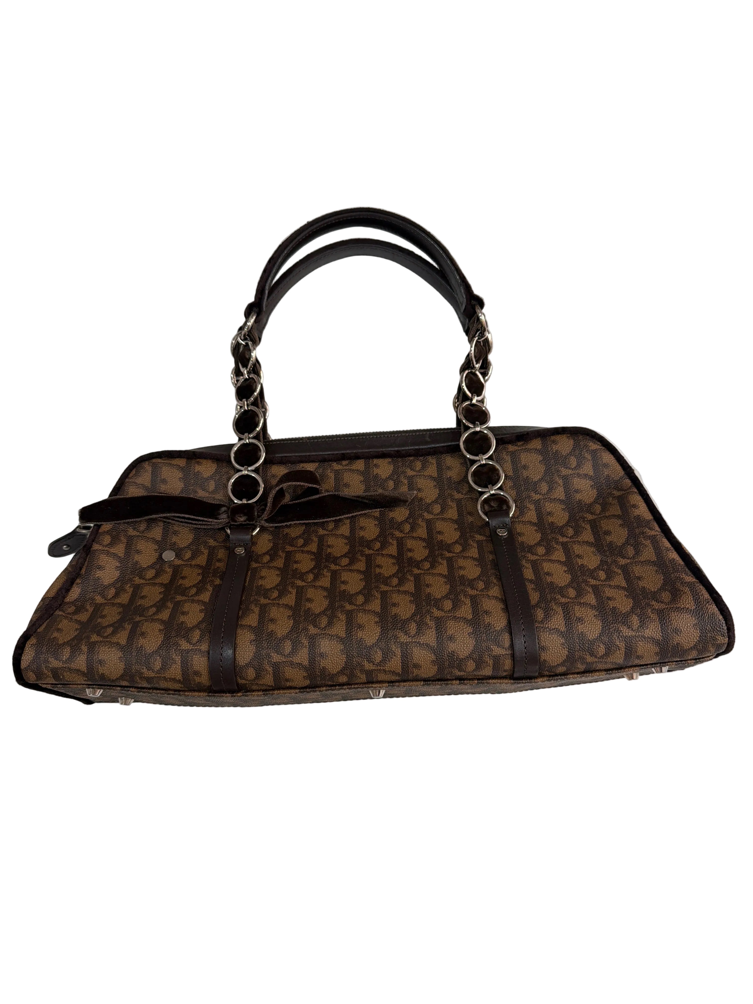 Dior | Brown Monogram Trotter Bag - Cons