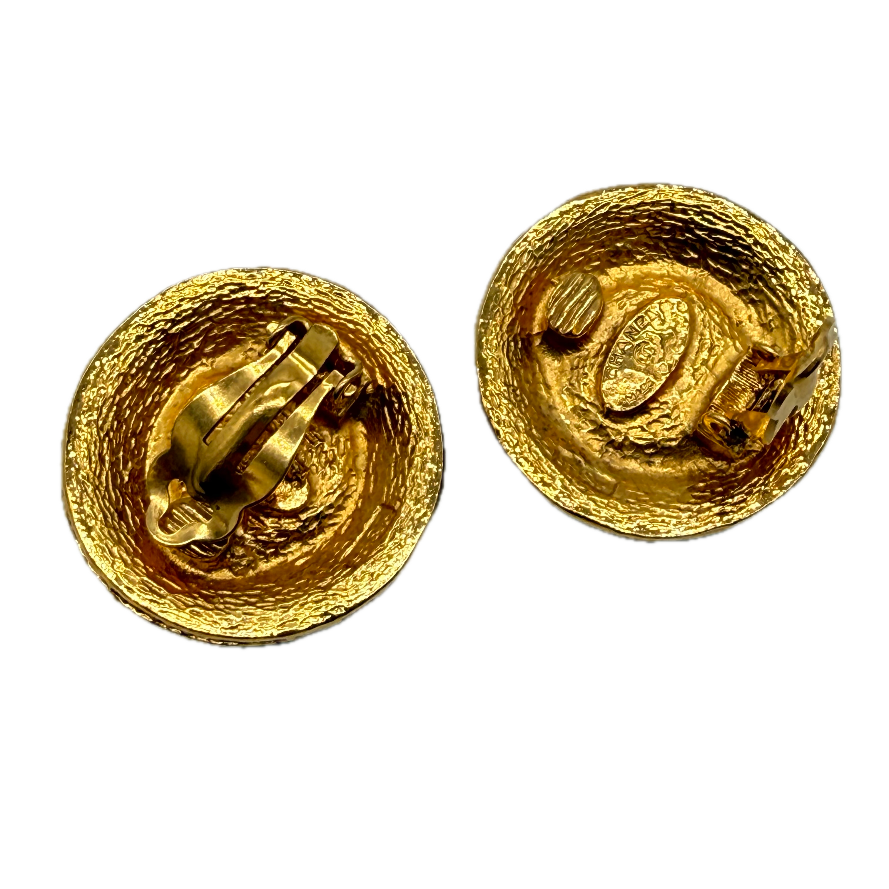 Chanel | Faux Pearl Earrings | Gold Plated