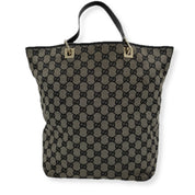 Gucci | GG Monogram Tote Bag | Canvas | Gold Hardware