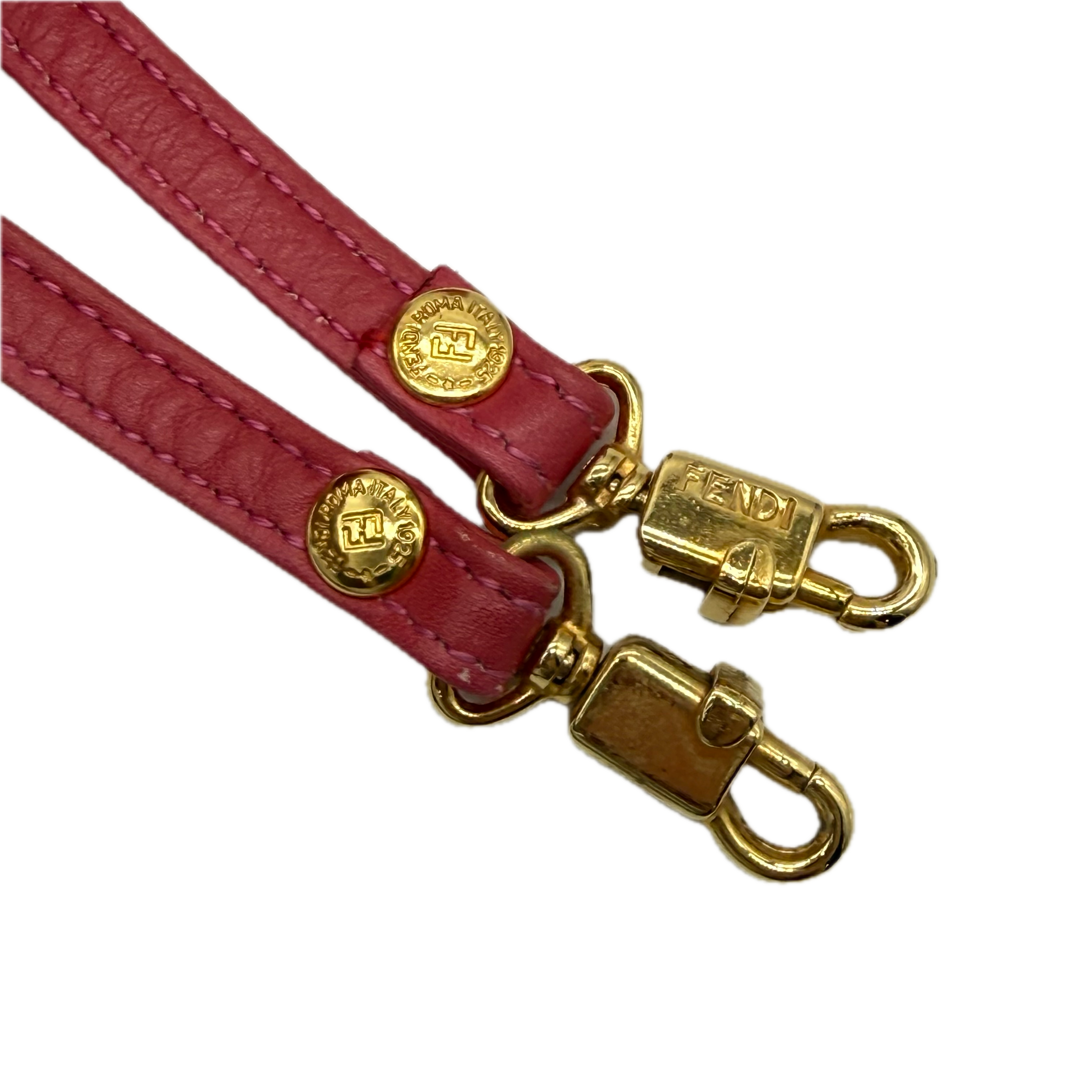 Fendi | Vintage Crossbody Bag | Pasta Leather | Gold Hardware