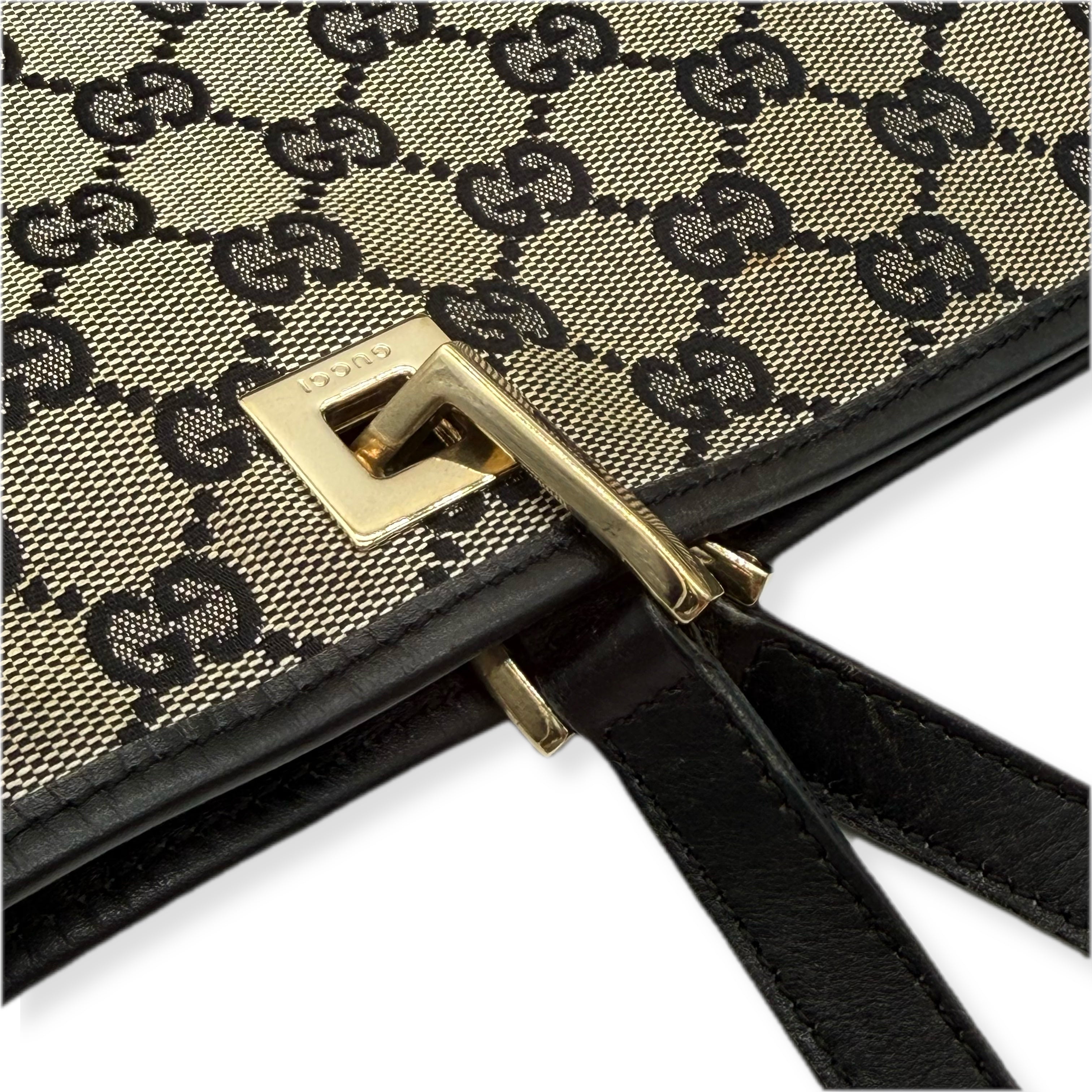 Gucci | GG Monogram Tote Bag | Canvas | Gold Hardware