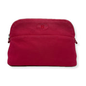 Hermes | Bolide Pouch | Canvas | Silver Hardware