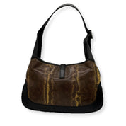 Gucci | Jackie Shoulder Bag | Python | Silver Hardware