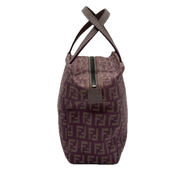 Fendi | Zucca Handbag | Canvas | Silver Hardware