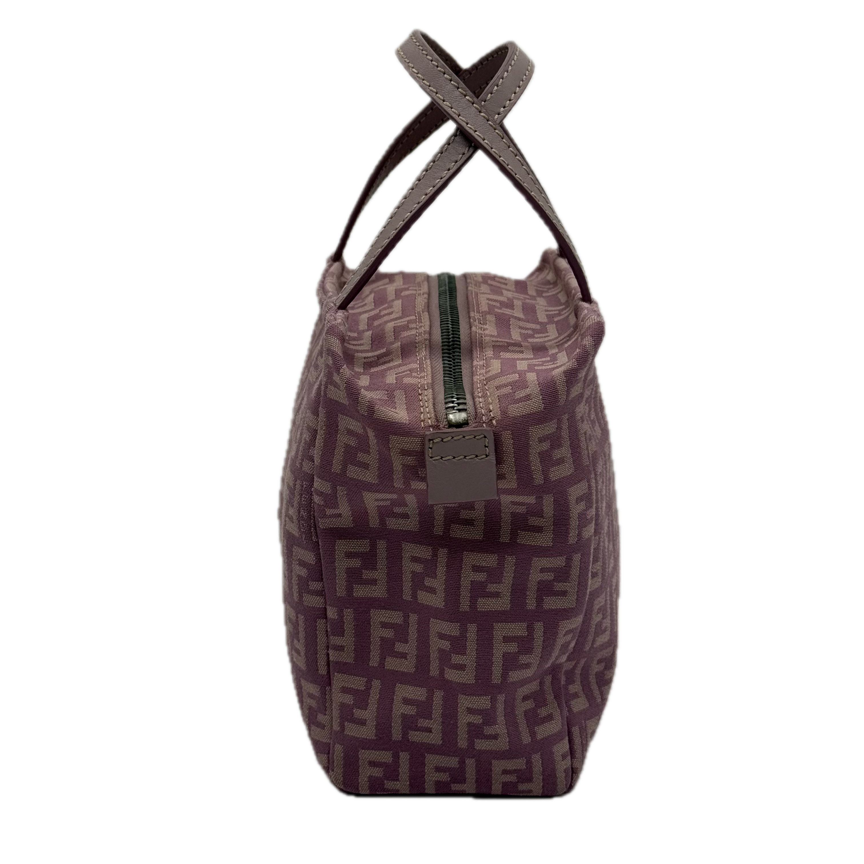 Fendi | Zucca Handbag | Canvas | Silver Hardware
