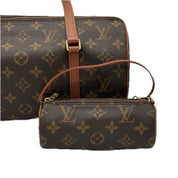 Louis Vuitton | Papillon Monogram Handbag | Canvas | Gold Hardware
