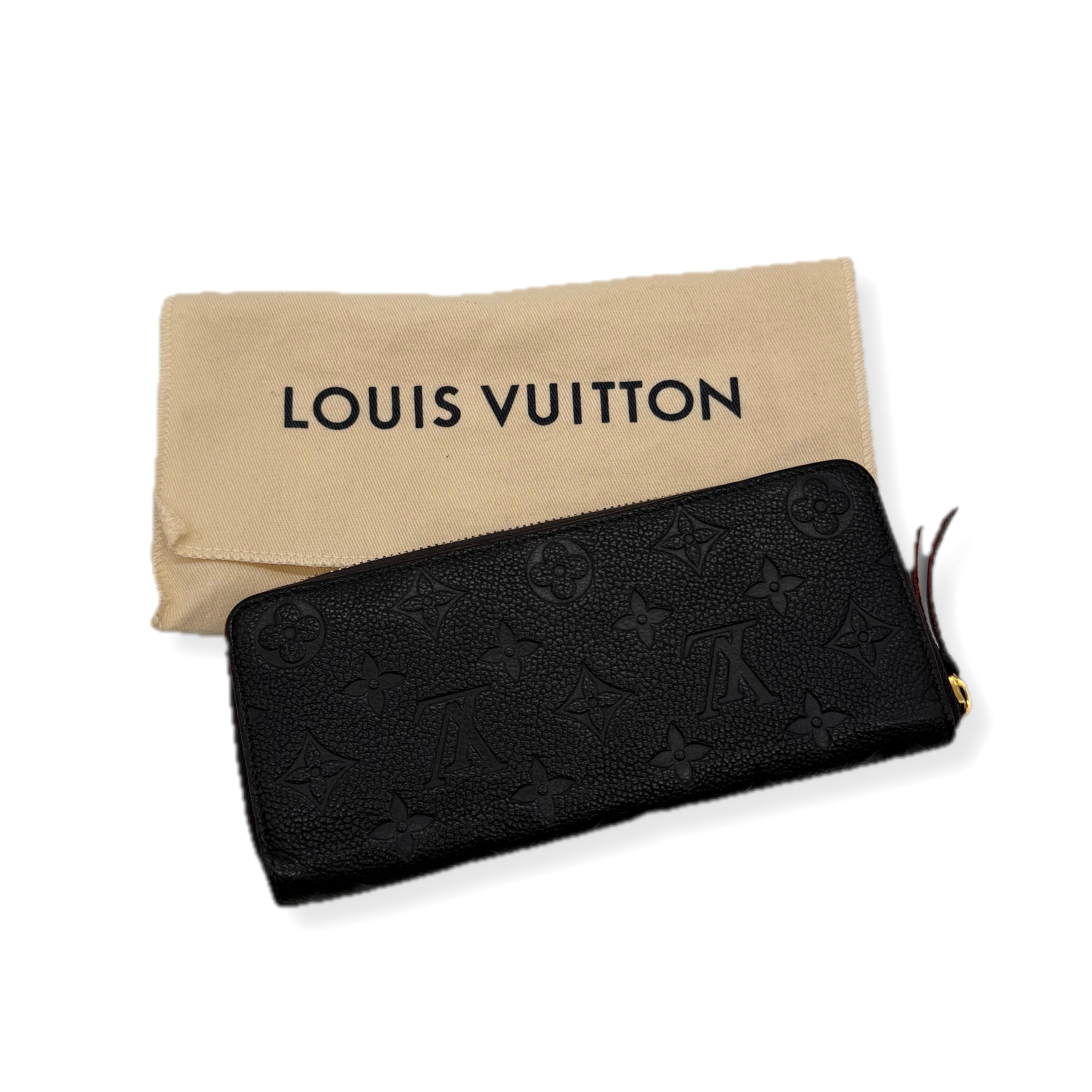 Louis Vuitton | Clemence Monogram Wallet | Leather | Gold Hardware