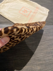Salvatore Ferragamo Leopard Print Clutch