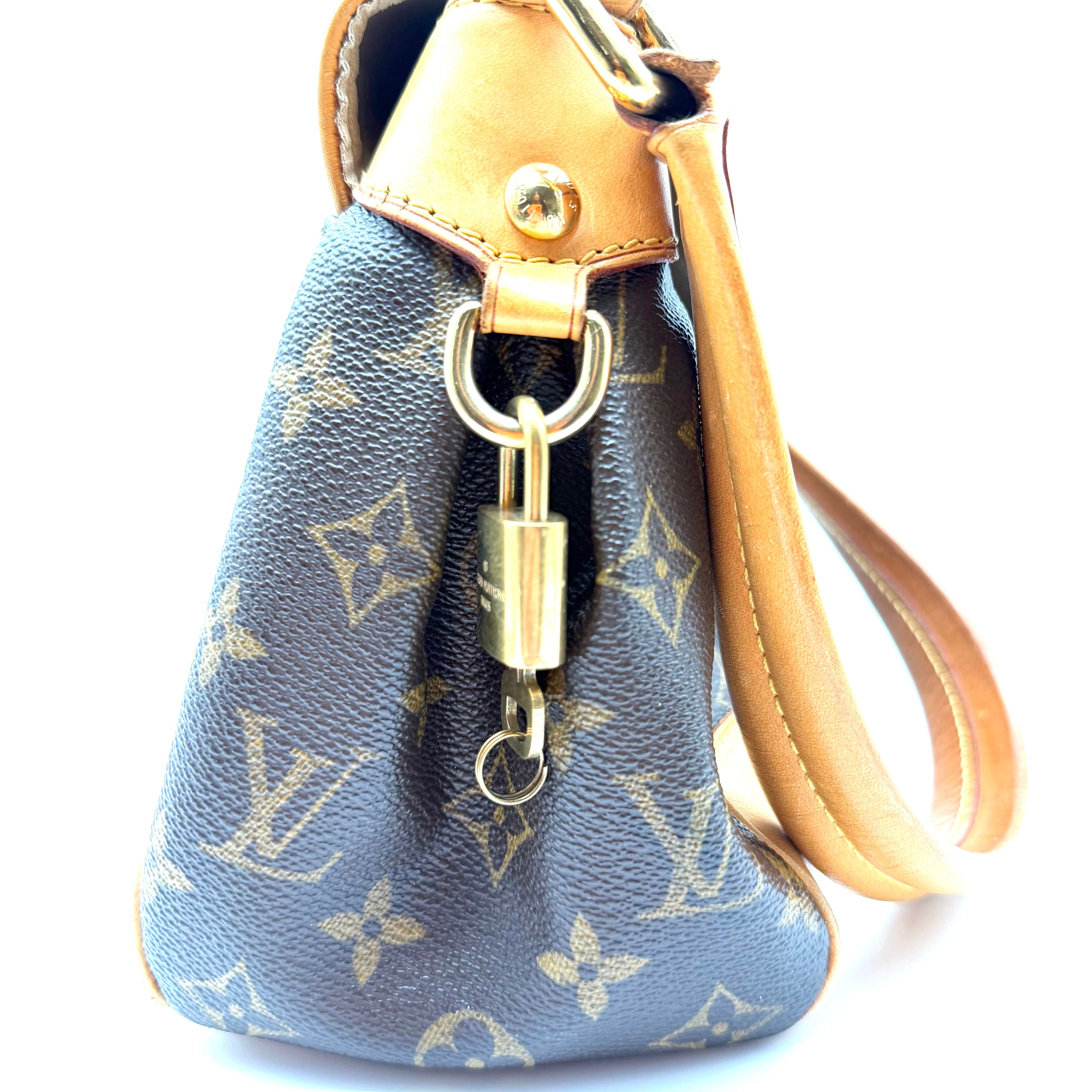 Louis Vuitton Beverly GM Shoulder Bag | Monogram Canvas & Vachetta Leather | Gold-Tone Hardware