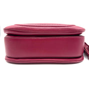 Gucci Bamboo Top Handle Bag | Burgundy Leather | Gold-Tone Hardware