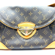 Louis Vuitton Beverly GM Shoulder Bag | Monogram Canvas & Vachetta Leather | Gold-Tone Hardware