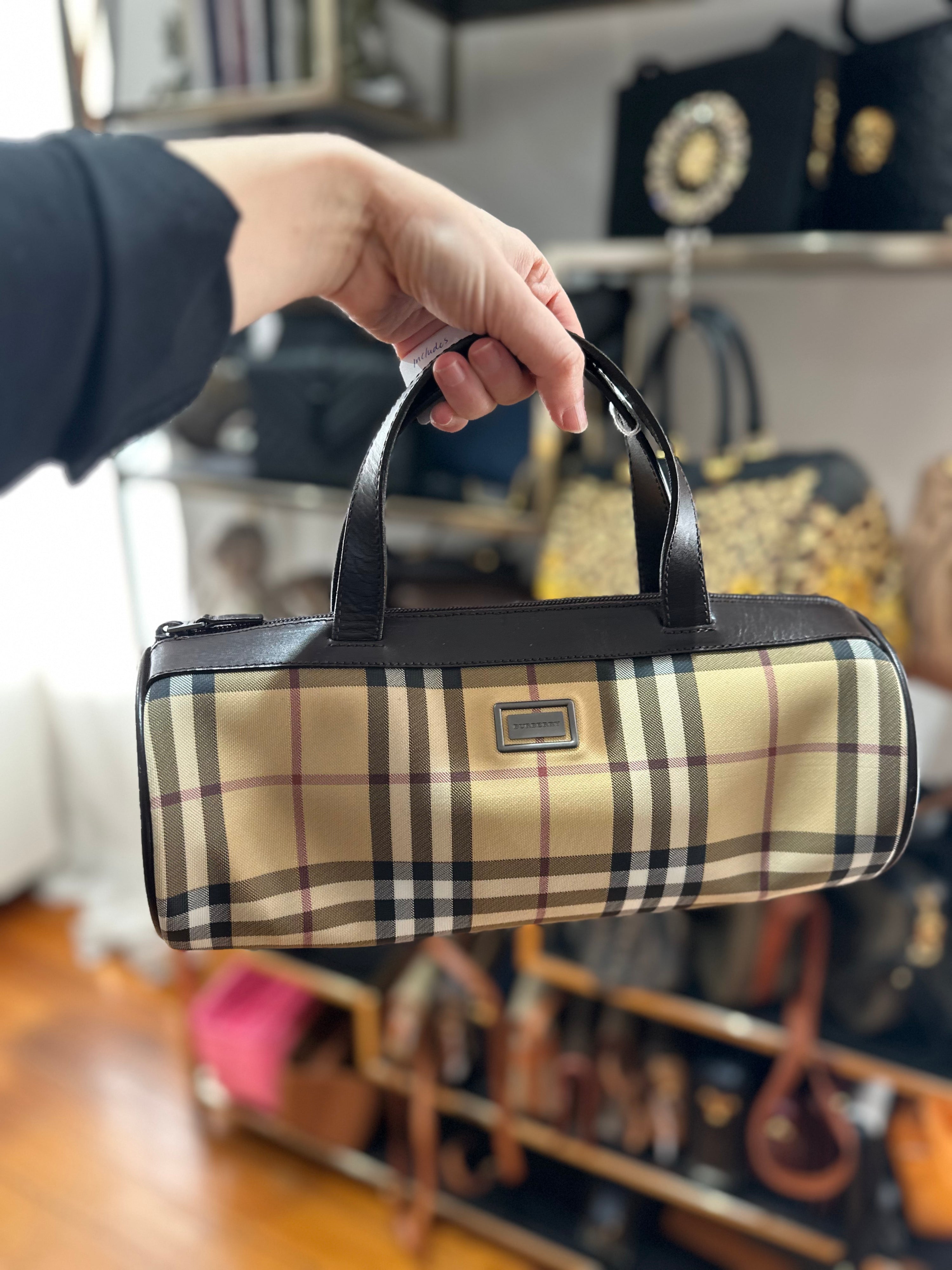 Burberry Cylinder Bag