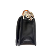 Dior Diorama Flap Shoulder Bag | Black Archicannage Leather | Gold-Tone Hardware