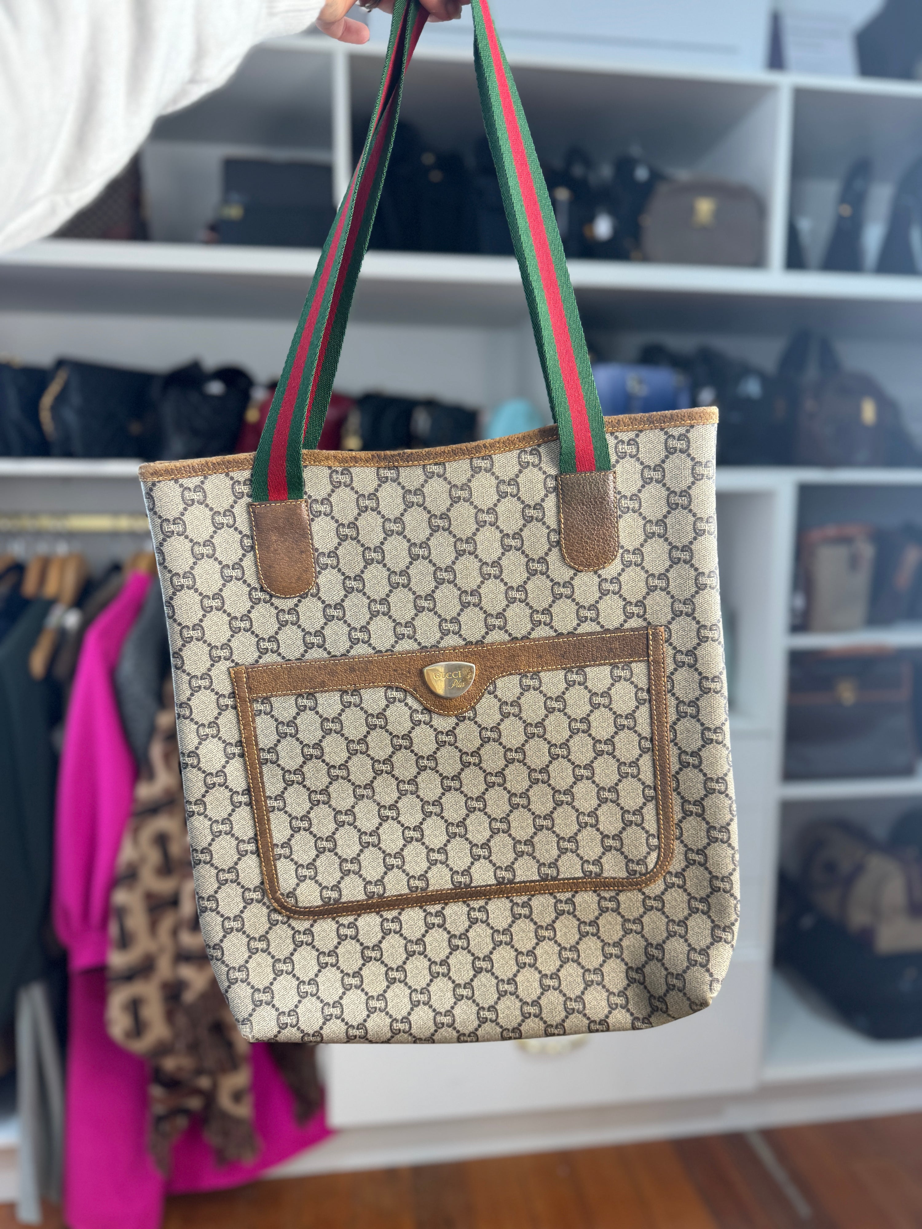 Gucci Canvas Tote Monogram