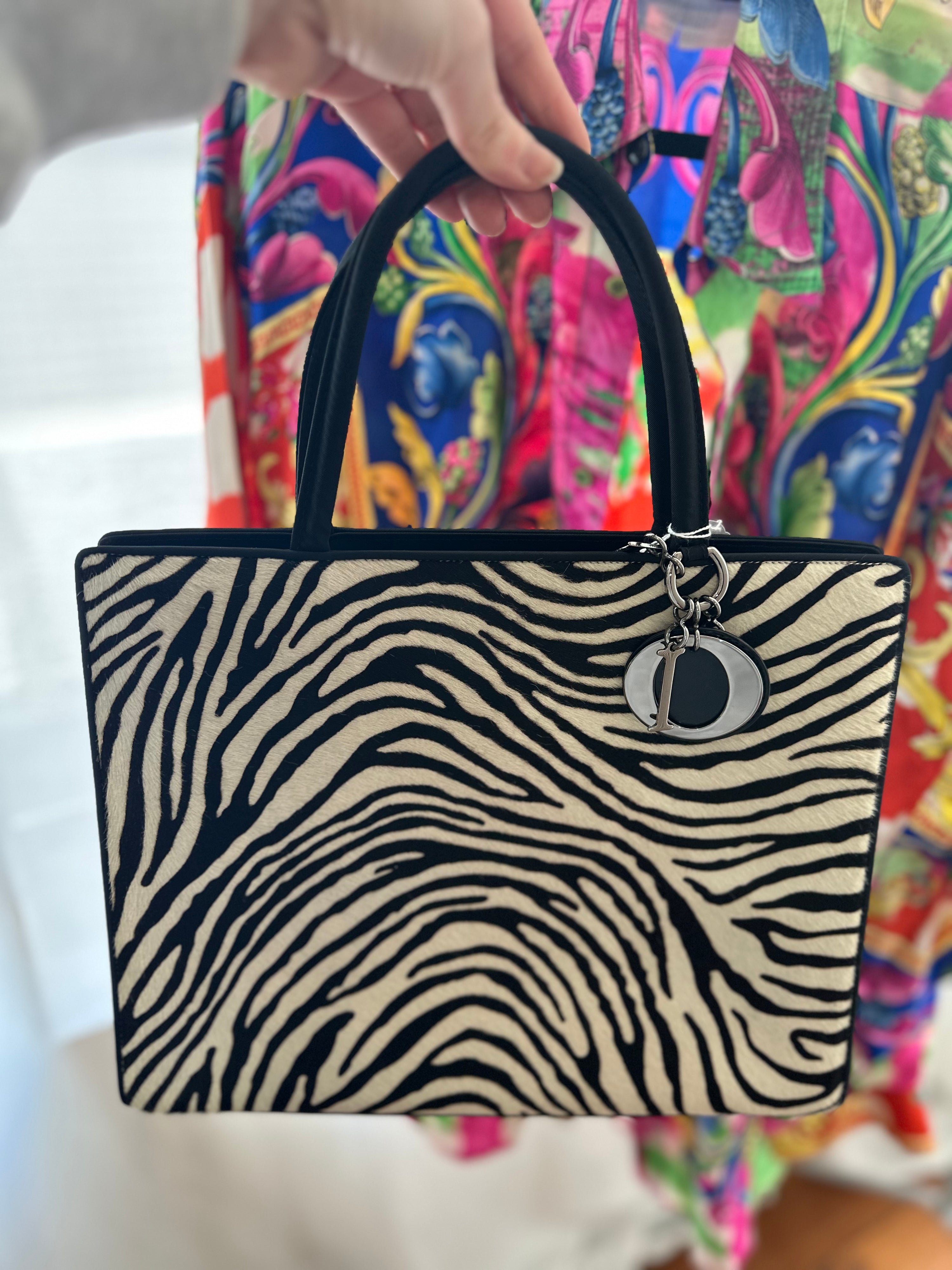 Dior Zebra Tote