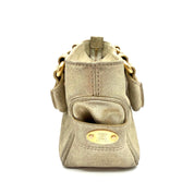 Céline Boogie Handbag | Metallic Gold Suede | Gold-Tone Hardware