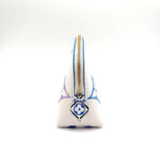 Louis Vuitton By The Pool Pochette Cosmétique | White & Blue Monogram Giant | Gold-Tone Hardware