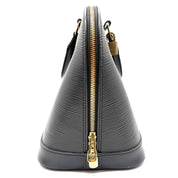 Louis Vuitton | Alma PM Handbag | Black Epi Leather | Gold-Tone Hardware