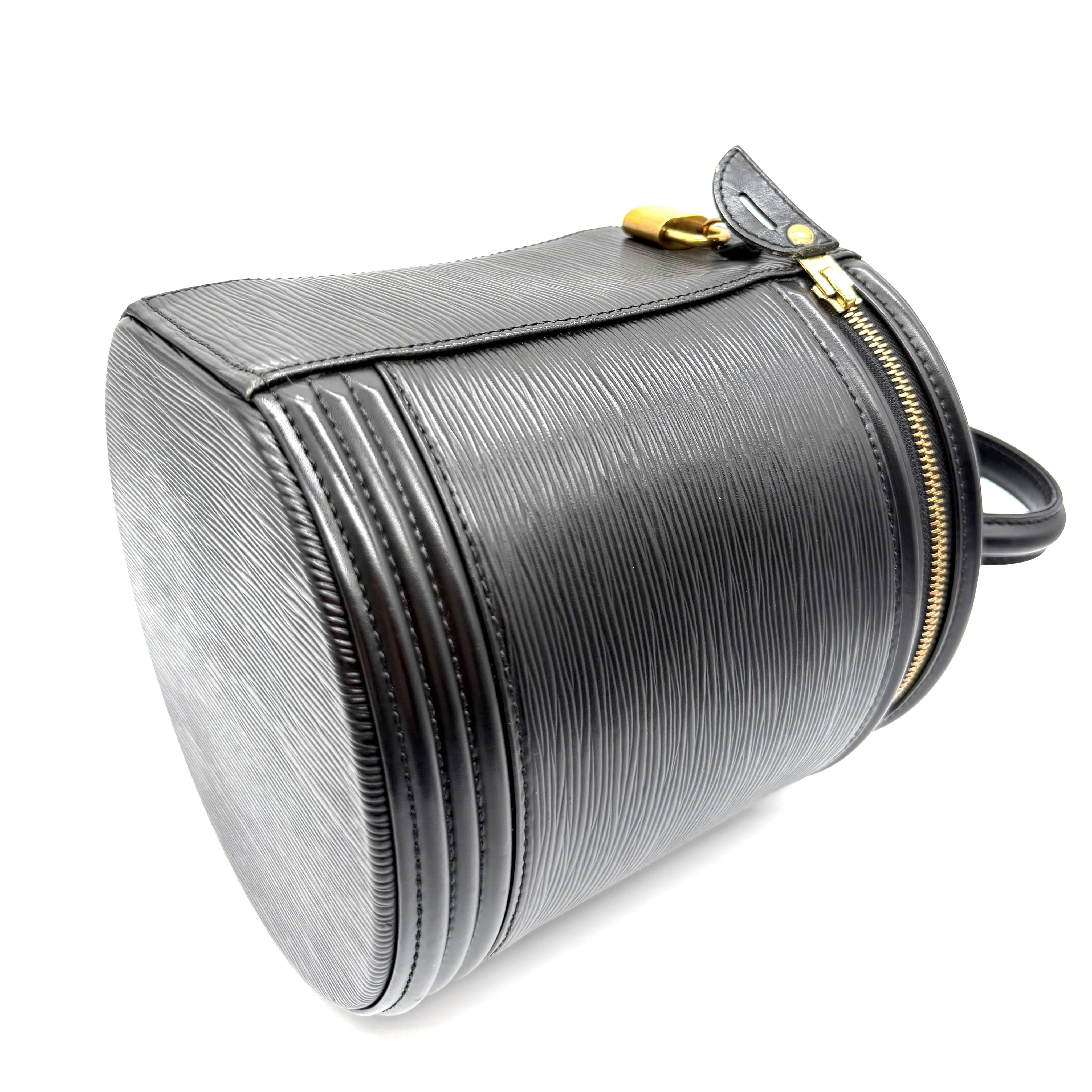 Louis Vuitton | Cannes Vanity Bag | Black Epi Leather | Gold-Tone Hardware
